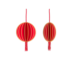 Tanghulu - Shaped Chinese Lantern Festival Lantern Icons