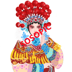 Peking Opera Elegance: Exquisite Traditional Chinese Opera Patterns