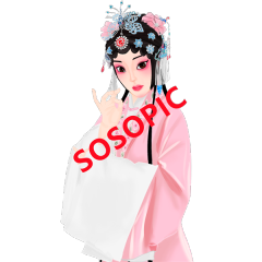 Traditional Chinese Opera: Courtyard Stories - Illustrated Pattern Series