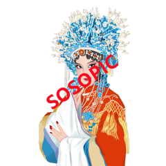 Peking Opera Innovation in Patterns: Contemporary Traditional Chinese Opera Designs