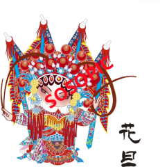 Traditional Chinese Opera: Folk Art - Infused Icon Patterns