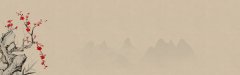 Tranquil Echoes Chinese Ink - Wash Landscape Pattern Template for Interior Sanctuaries