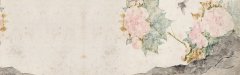 Elegant Chinese Ink - Wash Landscape Pattern Template for Digital Posters