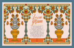 Pattern 101: Southeast Asian Style Decorative Wallpaper – Tropical Palm Serenity