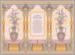Pattern 105: Southeast Asian Style Decorative Wallpaper – Bamboo Grove