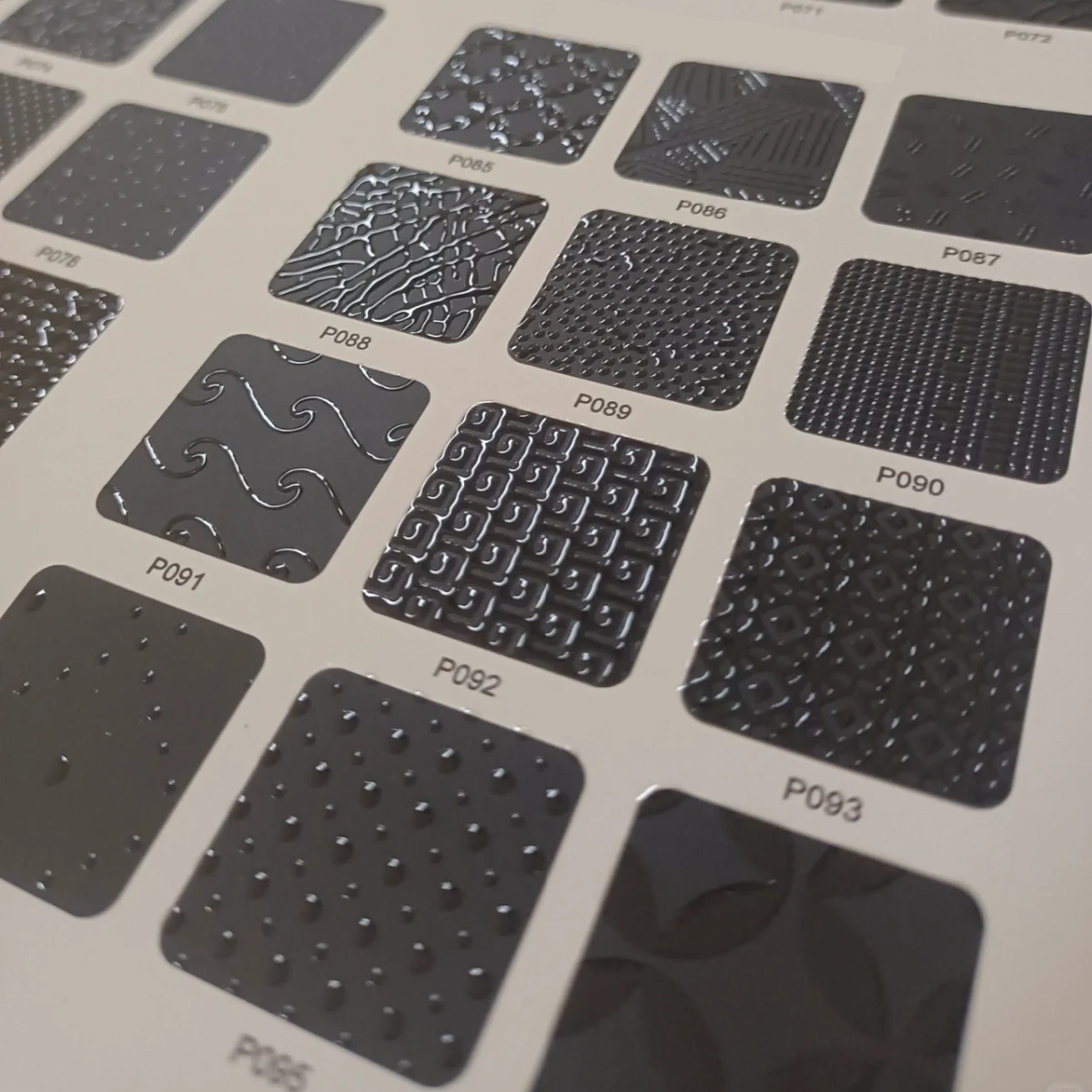 Spar Panel | The Samples of UV Transfer Printing Covers