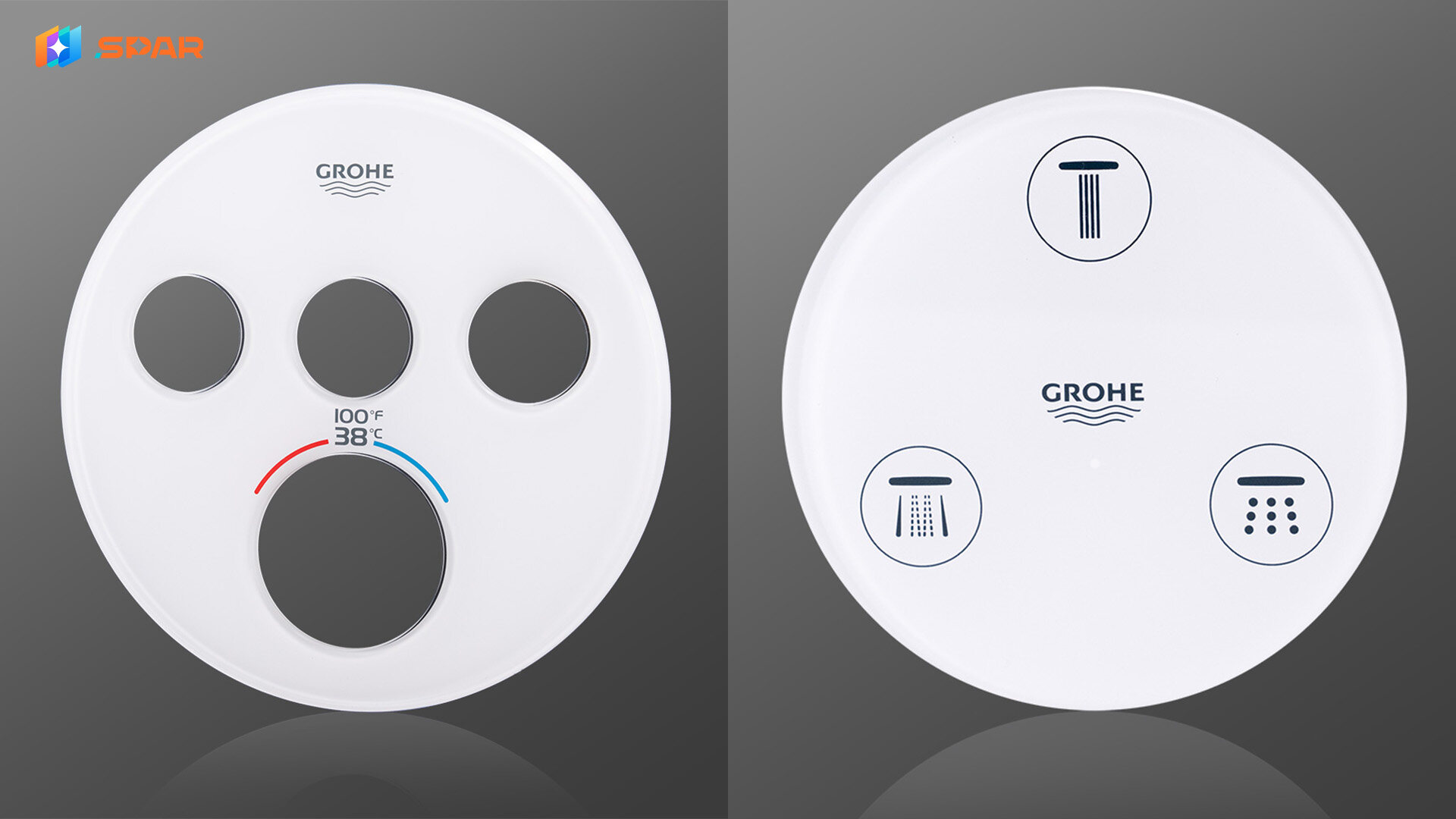 Spar Panel | Acrylic Panels for GROHE 1