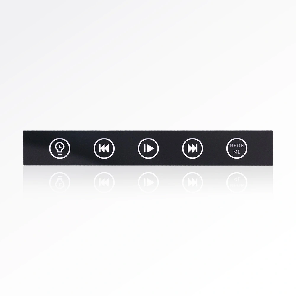 Custom PET Emboss Overlays for Home Appliances