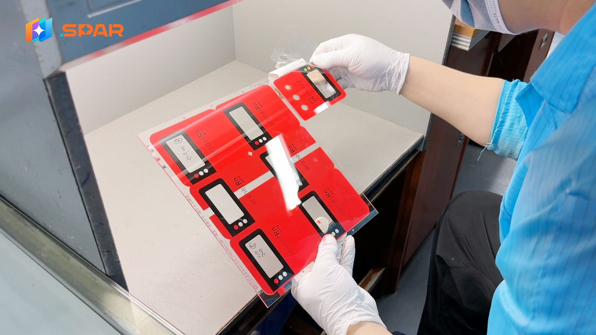 Review Printed Graphics and Color Areas 1 Spar Panel