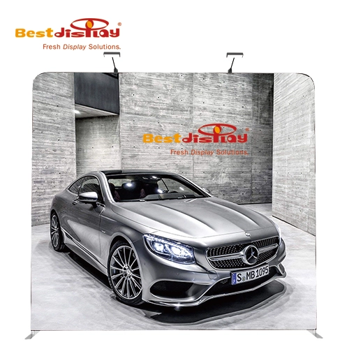 custom tension fabric trade show display