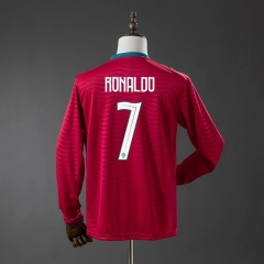 2026 PORTUGAL HOME WORLD CUP LONG SLEEVE (FAN VERSION)