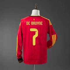 2026 BELGIUM WORLD CUP HOME LONG SLEEVE (FAN VERSION)