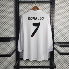 2013/14 Real Madrid Retro Jersey Home Long Sleeve