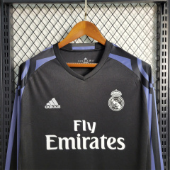 2016/17 Real Madrid Third Away Retro Jersey Long Sleeve