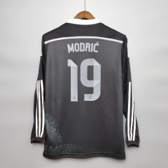2014/15 Real Madrid Retro Long Sleeve Jersey Third Away