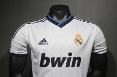2012/13 Real Madrid Home Retro Jersey Player Version