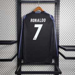2016/17 Real Madrid Third Away Retro Jersey Long Sleeve