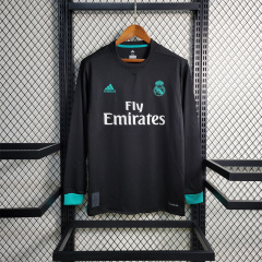 2017/18 Real Madrid Away Retro Jersey Long Sleeve