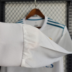 2017/18 Real Madrid Retro Home Long Sleeve Jersey
