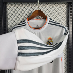 2013/14 Real Madrid Retro Jersey Home Long Sleeve