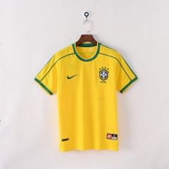 1998 World Cup Brazil Home Retro Jersey