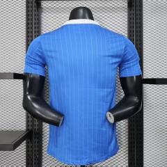 2025/26 Real Madrid Blue Retro Model Jersey Player Version