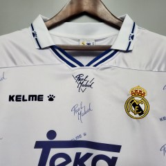 1994/96 Real Madrid Retro Jersey Home