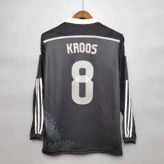 2014/15 Real Madrid Retro Long Sleeve Jersey Third Away