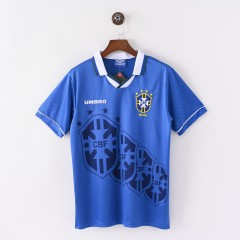 1994 World Cup Brazil Away Retro Jersey