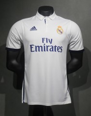 2016/17 Real Madrid Home Retro Jersey Player Version