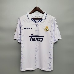 1994/96 Real Madrid Retro Jersey Home