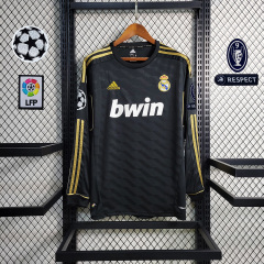 2011/12 Real Madrid Retro Jersey Away Long Sleeve