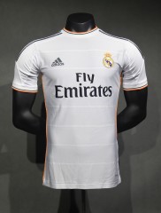 2013/14 Real Madrid Home Retro Jersey Player Version
