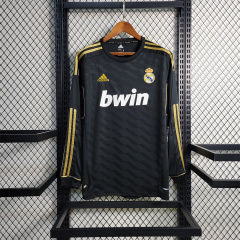 2011/12 Real Madrid Retro Jersey Away Long Sleeve