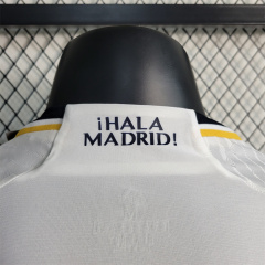 2023/24 Real Madrid Home Long Sleeve Jersey Player Version