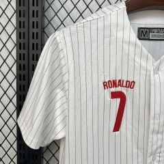 2025/26 Portugal Cristiano Ronaldo #7 Baseball jersey