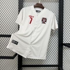 2025/26 Portugal Cristiano Ronaldo #7 Baseball jersey