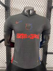 2025/26 Barcelona Away Barça x Spotify x Travis Scott Player Version Jersey
