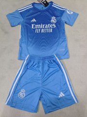 2025/26 Real Madrid Goalkeeper Kids Jersey