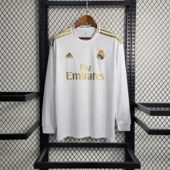 2019/20 Real Madrid Retro Jersey Home Long sleeve