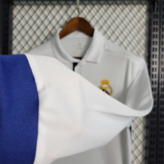 2016/17 Real Madrid Retro Long Sleeve Home Jersey