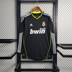 2010/11 Real Madrid Long Sleeve Retro Jersey Away