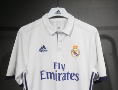 2016/17 Real Madrid Home Retro Jersey Player Version