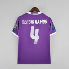 2016/17 Real Madrid Retro Jersey Away