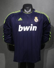 2012/13 Real Madrid Away Retro Jersey Player Version Long Sleeve