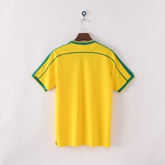 1998 World Cup Brazil Home Retro Jersey