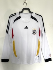 2006 World Cup Germany Home Retro Jersey Long Sleeve