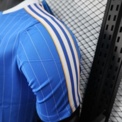 2025/26 Real Madrid Blue Retro Model Jersey Player Version