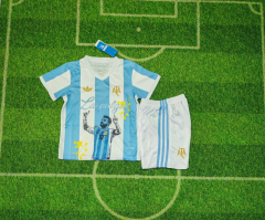 2025/26 Argentina 50th MESSI Special Version Kids Jersey