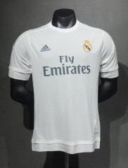 2015/16 Real Madrid Home Retro Jersey Player Version